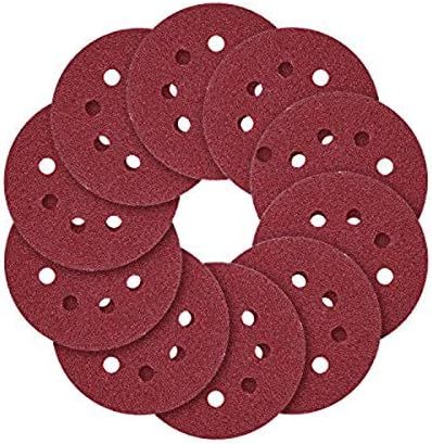 5-Inch 8-Hole Hook and Loop Sanding Discs 70PCS, 40/80/120/240/320/600/800 Assorted Grits Sandpap... | Amazon (US)