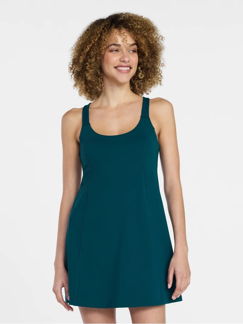 Avia Women's Twist Back Active Dress, Sizes XS-4X | Walmart (US)