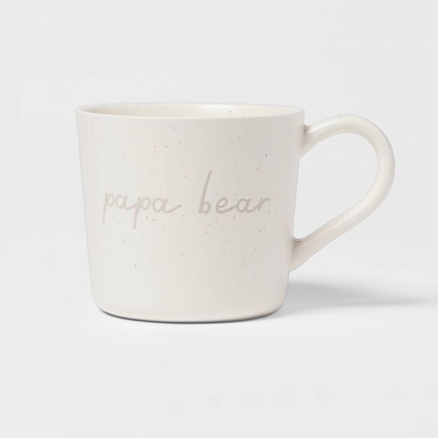 15oz Stoneware Papa Bear Mug - Threshold™ | Target