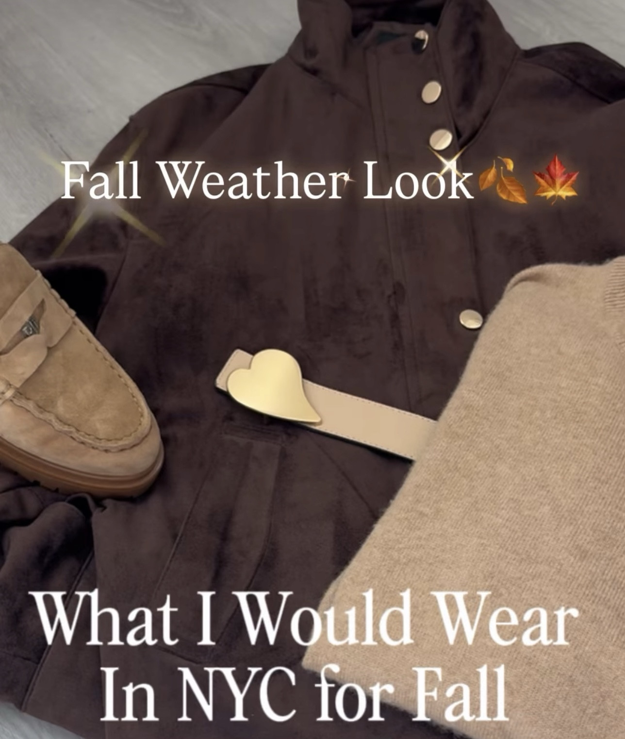 Fall weather outfit 