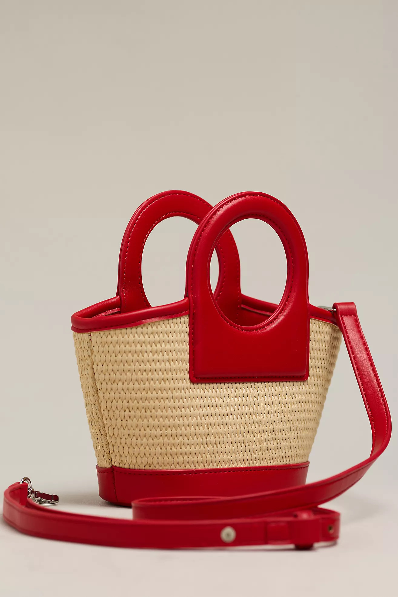 Melie Bianco Carson Raffia Handbag | Anthropologie (US)