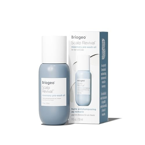 Briogeo Scalp Revival Rosemary Pre-Wash Oil | Moisturizing Scalp Treatment for Dry, Flaky, or Itchy Scalp | Strengthens Hair & Soothes Scalp | Vegan & Cruelty-Free | 1 oz | Amazon (US)