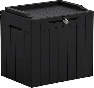 Greesum Outdoor Storage Box 31 Gallon Storage Box with Lid for Patio Furniture, Garden Tools, Poo... | Amazon (US)