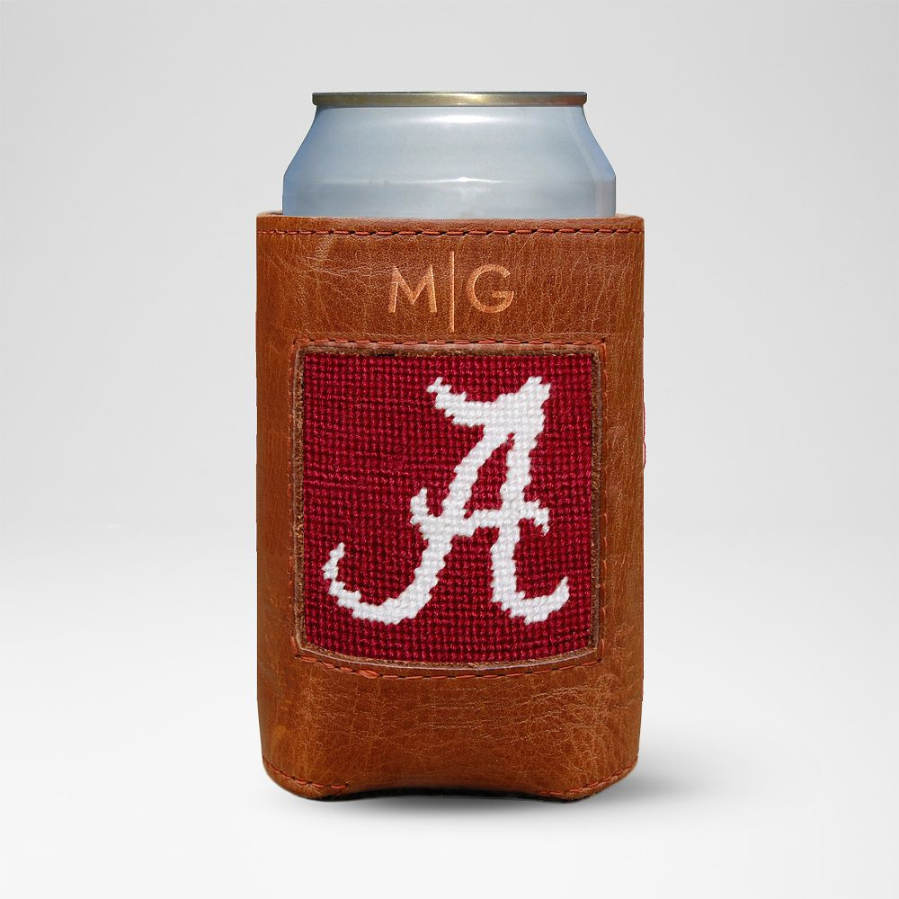 Smathers & Branson Collegiate Needlepoint Can Cooler | Mark and Graham