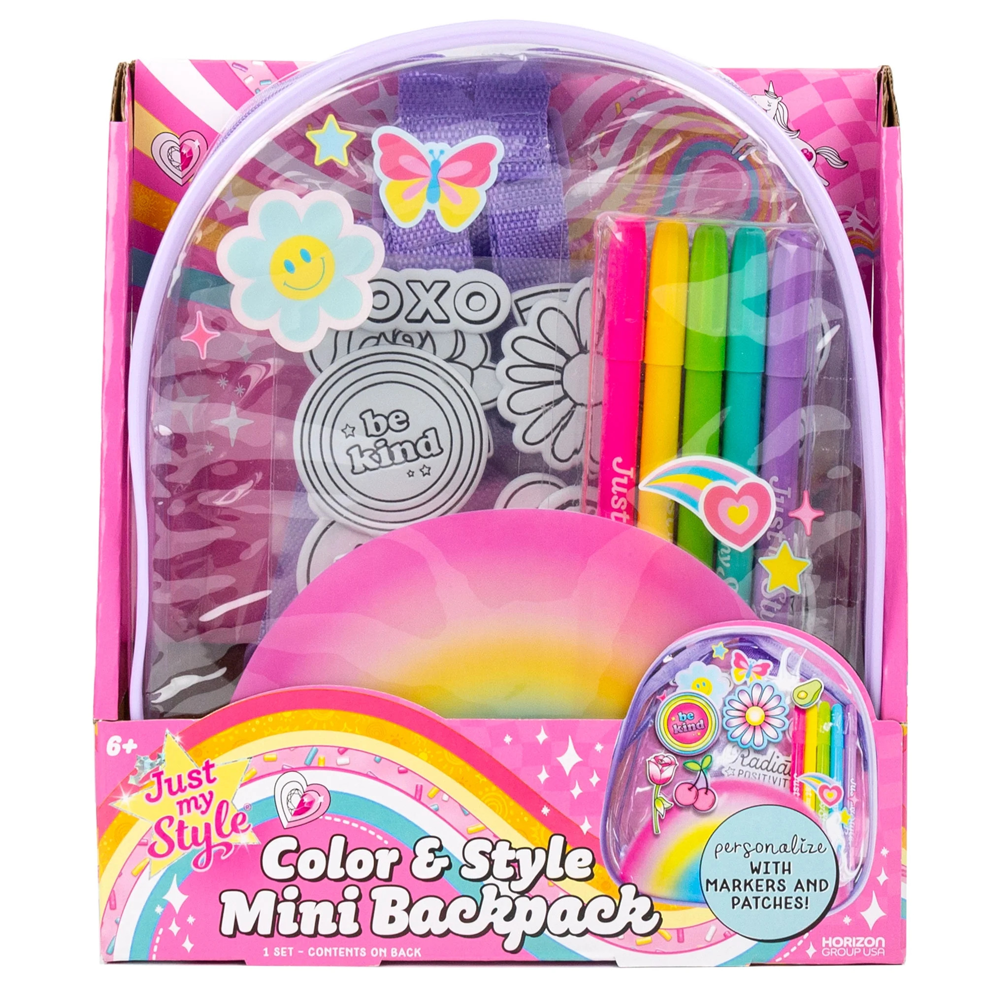 Just My Style Color & Style Mini Backpack | Walmart (US)