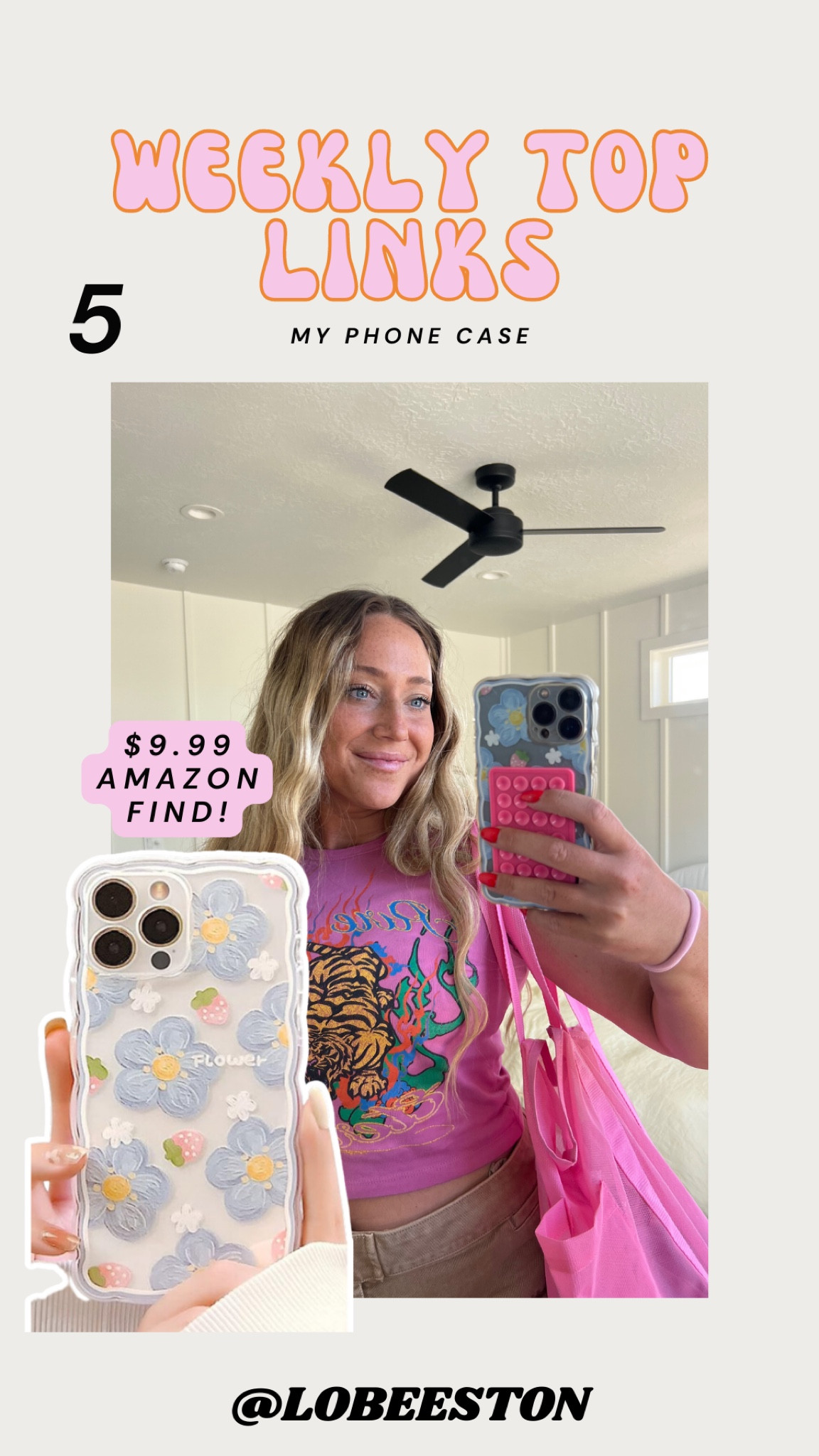 Weekly top link request - my phone case! $9.99 Amazon find! 