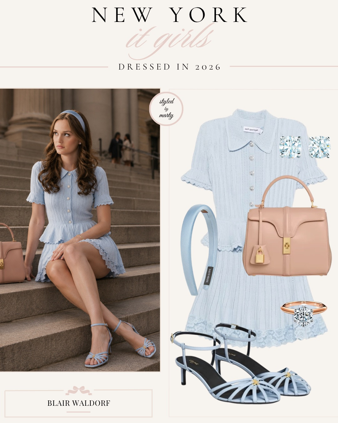 New York It Girls dressed in 2026✨🗽💞

Feminine icons, feminine outfit, feminine fashion, summer outfit, summer dress, mini dress, midi dress, maxi dress, classy outfit, elegant outfit, floral fashion, floral dress, light blue dress, preppy outfit, vacation style, luxury fashion, summer shoes, tote bag, flower bag

#LTKstyletip #LTKsummer #LTKeurope