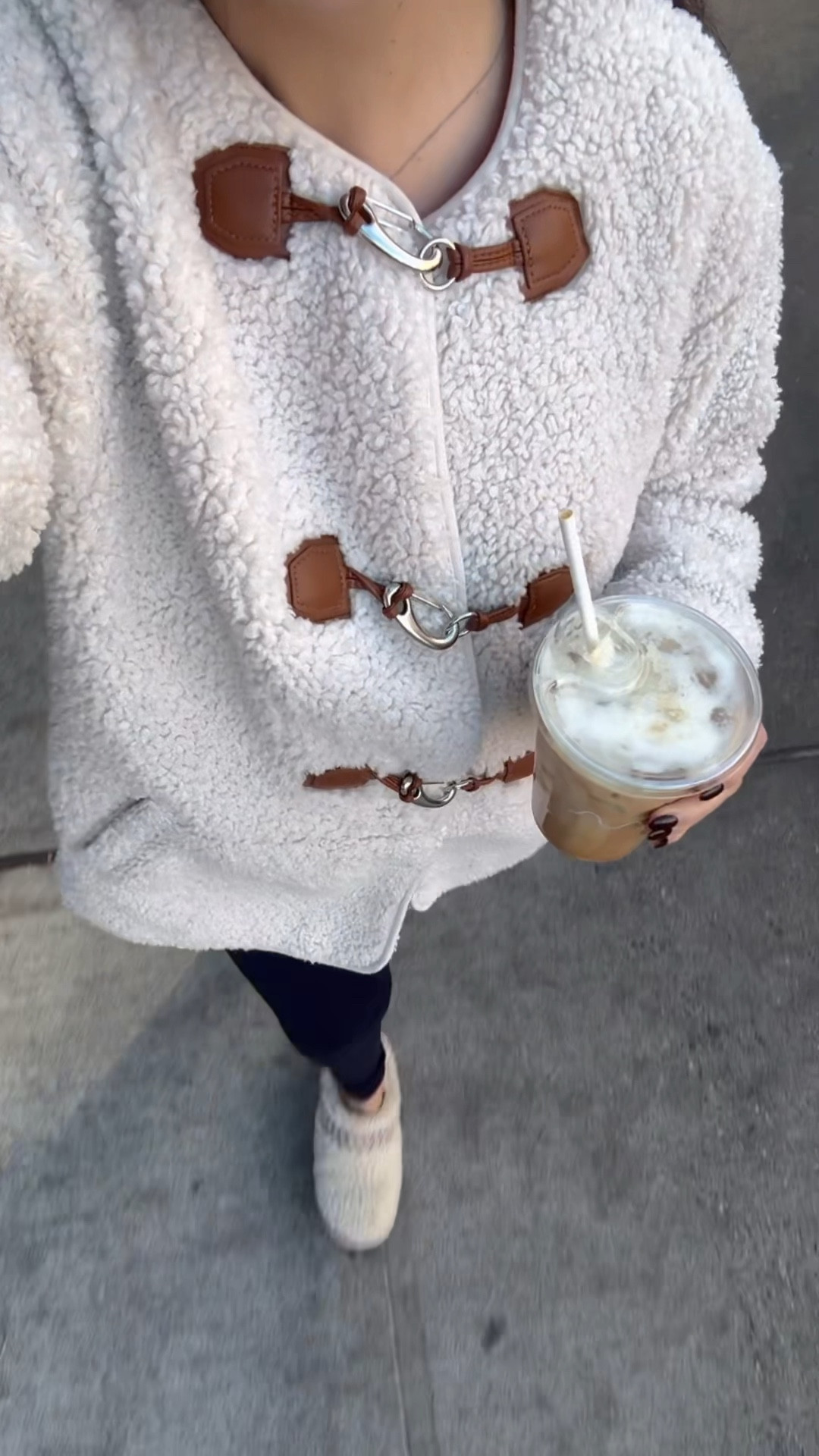 Cozy Sherpa jacket for fall 

#LTKHoliday #LTKSeasonal #LTKShoeCrush