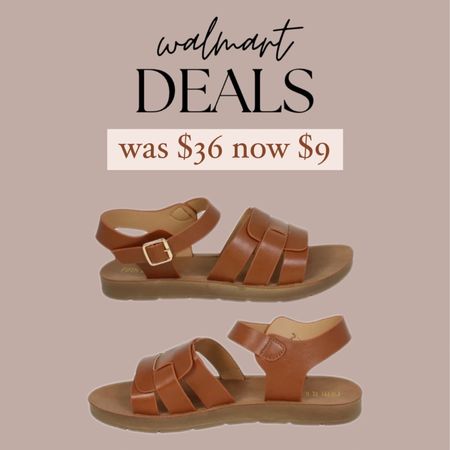 Walmart deals sandals on salee

#LTKsalealert #LTKshoecrush #LTKfindsunder50