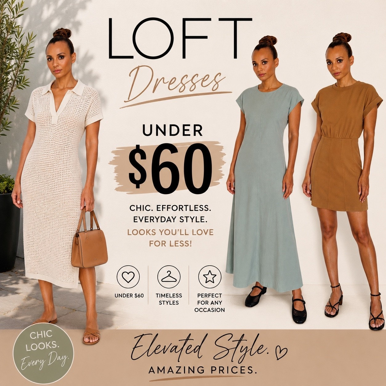 Affordable dresses that look so much more expensive. 🤍✨ From effortless everyday styles to timeless pieces you’ll wear on repeat, these LOFT finds are all under $60. Linked in my LTK!

#LOFT #LOFTStyle #DressFinds #AffordableFashion #EverydayStyle #SummerStyle #CasualChic #FashionFinds #LTKStyle #LTKFashion #StyleOver40 #WomenOver40 #BudgetFriendlyFashion #OOTD #SaleFinds

#LTKootd #LTKSaleAlert #LTKOver40