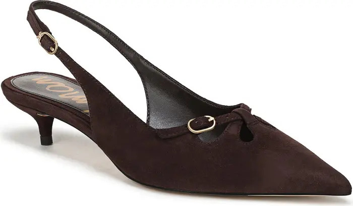 Sam Edelman Fauna Kitten Heel Slingback Pump (Women) | Nordstrom | Nordstrom