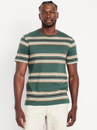 Crew-Neck Striped T-Shirt | Old Navy (US)