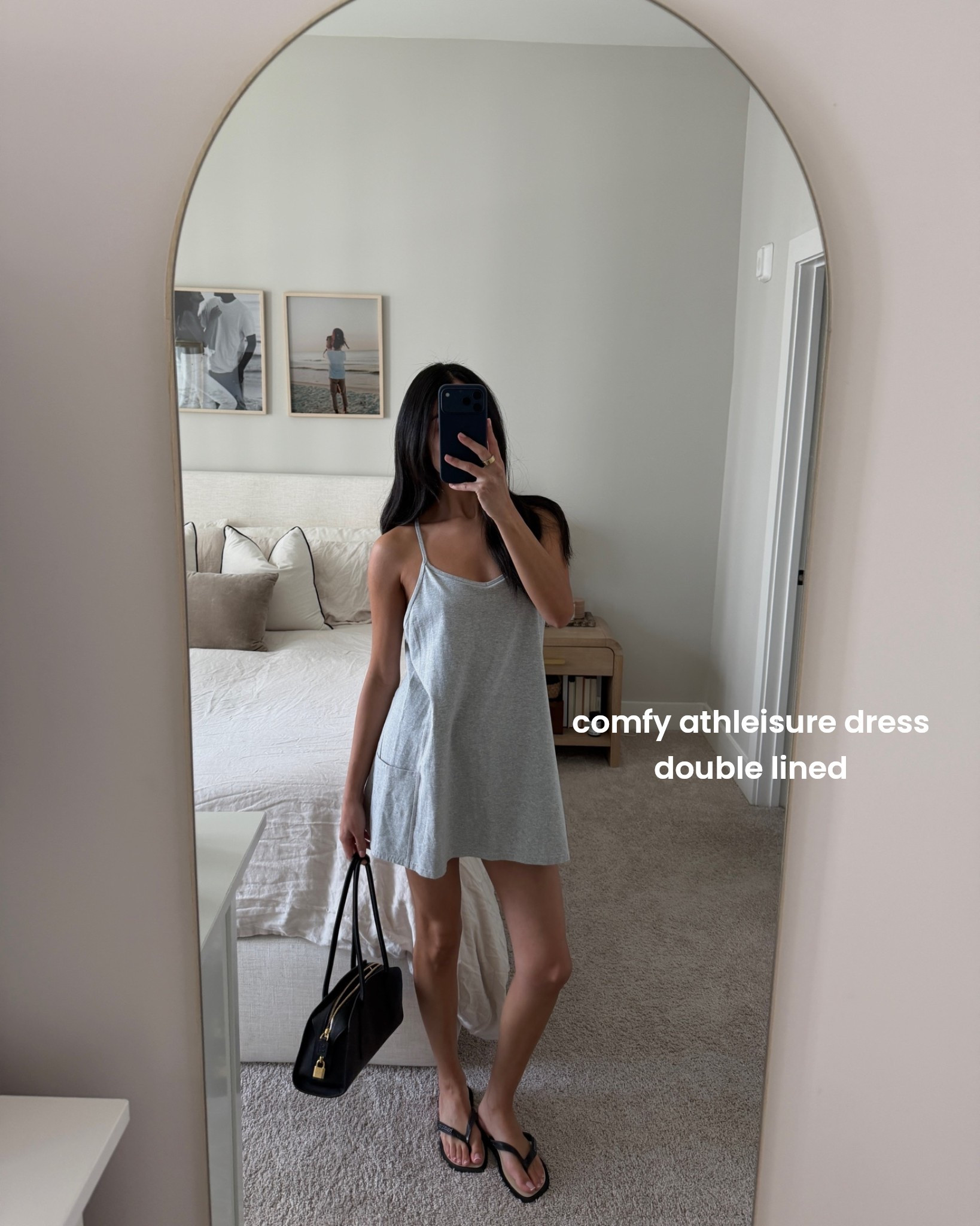 love this @Aerie athleisure dress for errands or running out the door on a hot day! wearing a size XS 🤍

#LTKootd #LTKdayinmylife #LTKActive
