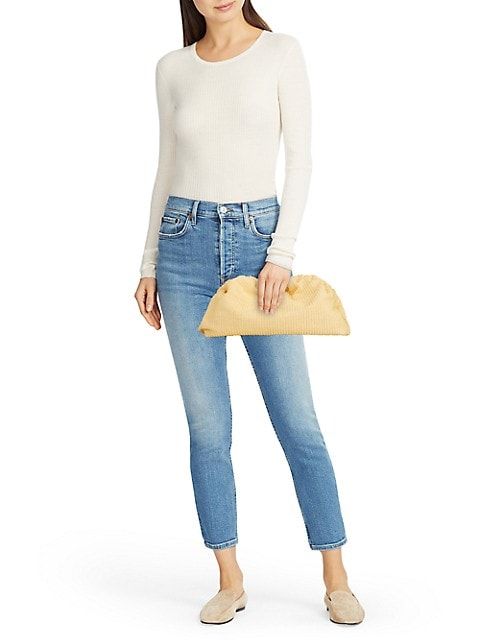 Raffia Cloud Clutch | Saks Fifth Avenue