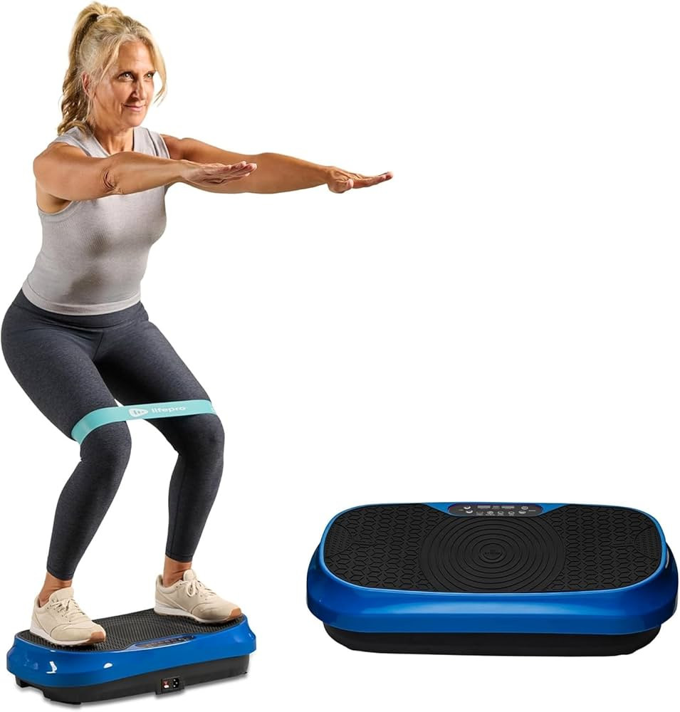 LifePro Waver Mini Vibration Plate Exercise Machine – Portable Full Body Vibration Platform for... | Amazon (US)