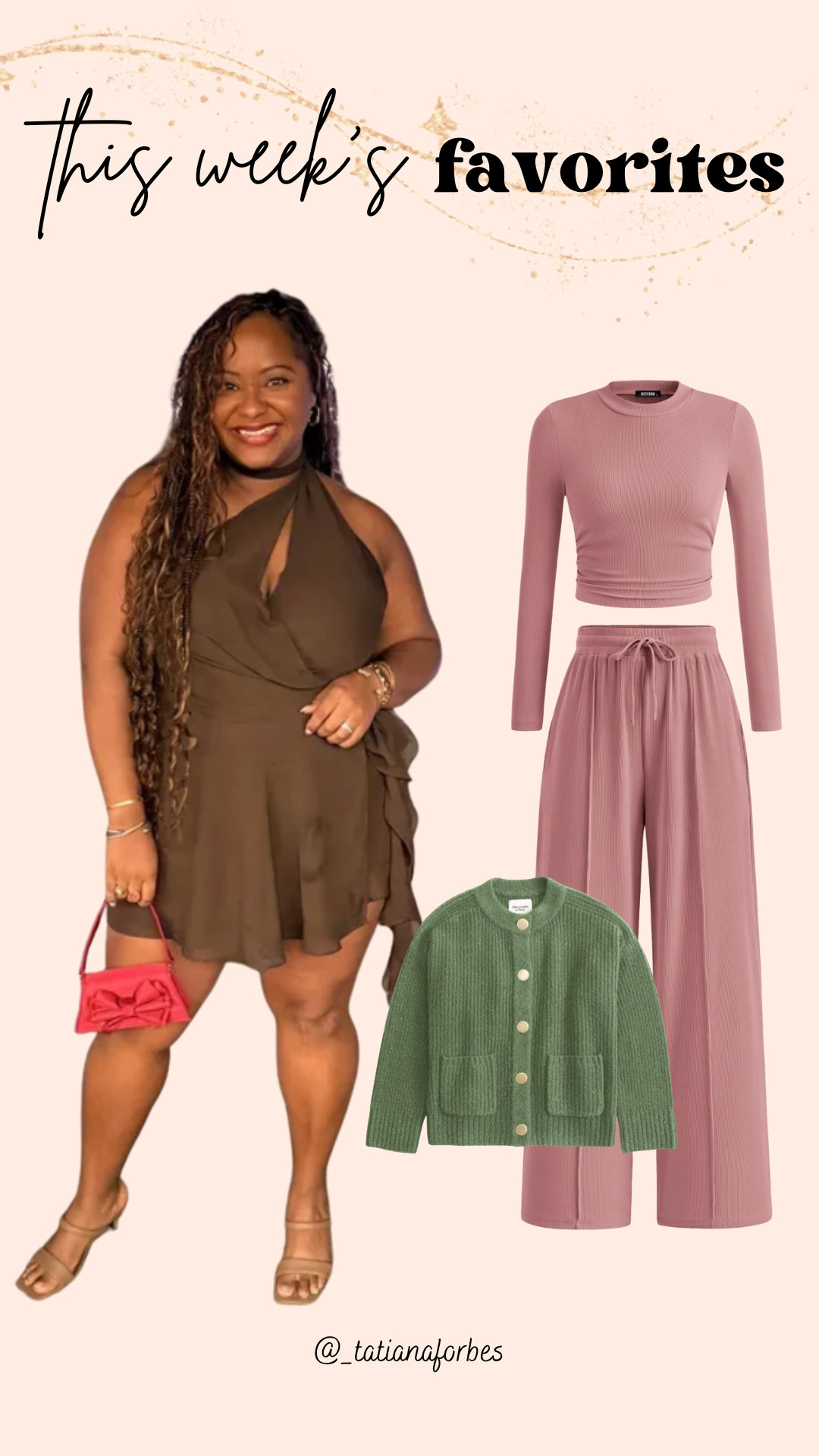 This week’s favorites, and not just mine.

These were also some of the most clicked and most purchased pieces this week. Comfortable, flattering, and outfits I actually wore and loved.

Linked everything here and other similar great finds! 

 #LTKootd #LTKMidsize #LTKPetite