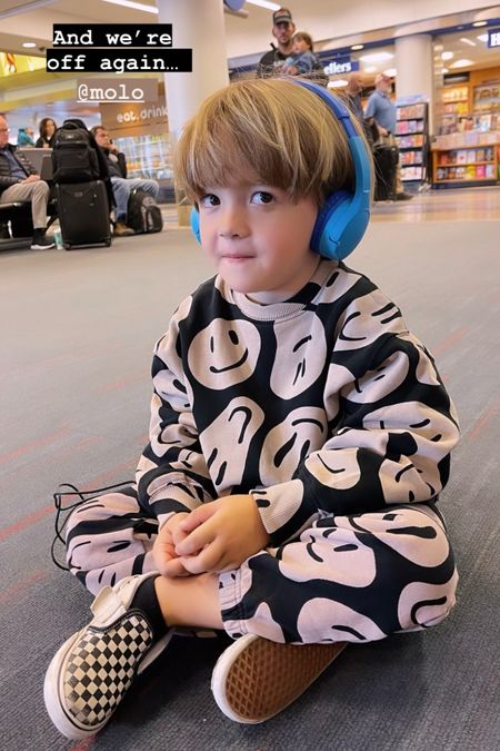 Traveling again and Jones is in his Molo set!

#LTKfamily #LTKtravel #LTKkids