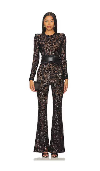 Bella Jumpsuit in Black | Revolve Clothing (Global)