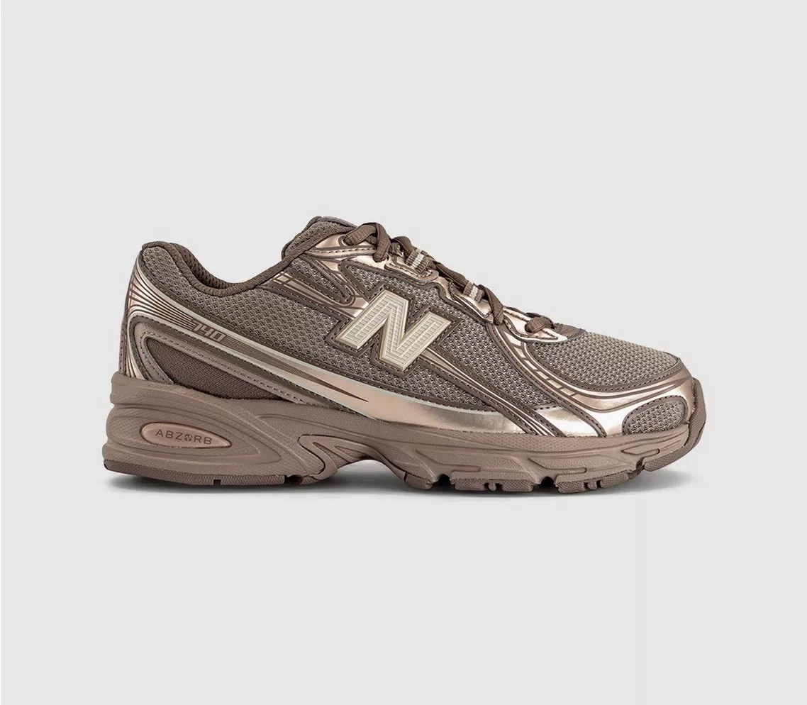 New Balance 740 V2 Trainers Mushroom Timberwolf - Women's Trainers | Office Shoes (UK)