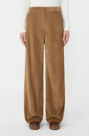 Weekend Max Mara Tania Cotton Corduroy Pants | Nordstrom | Nordstrom
