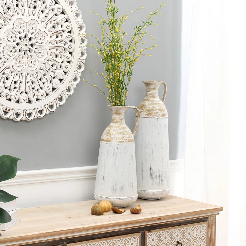 Randel Handmade Metal Table Vase | Wayfair North America