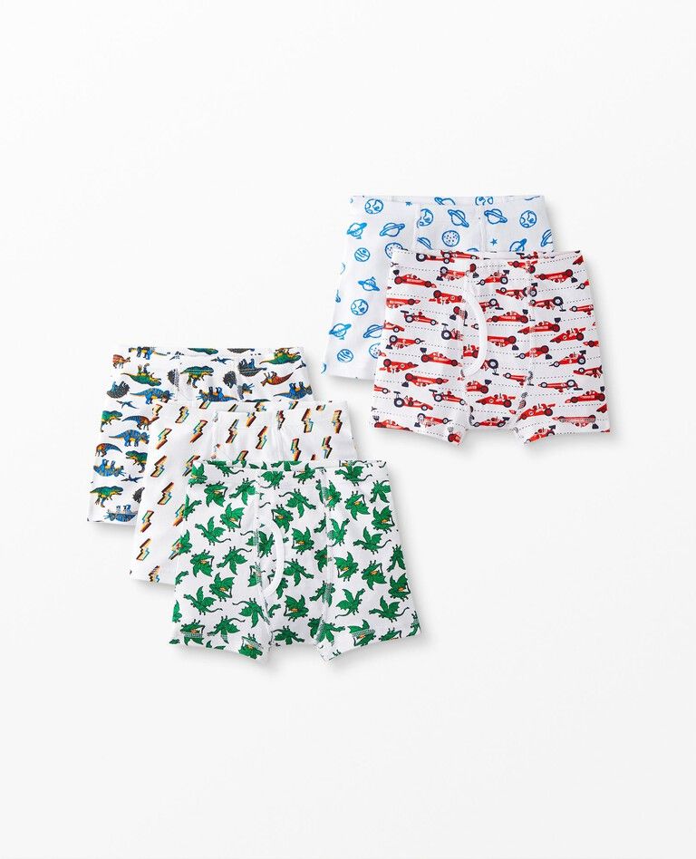 Boxer Briefs In Organic Cotton 5-Pack | Hanna Andersson