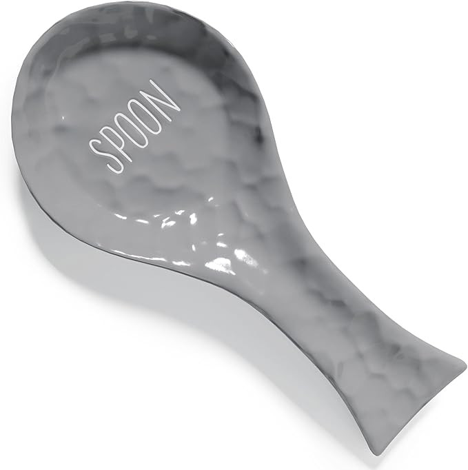 Barnyard Designs Ceramic Spoon Rest for Kitchen Counter or Stove Top, Decorative Cooking Utensil ... | Amazon (US)