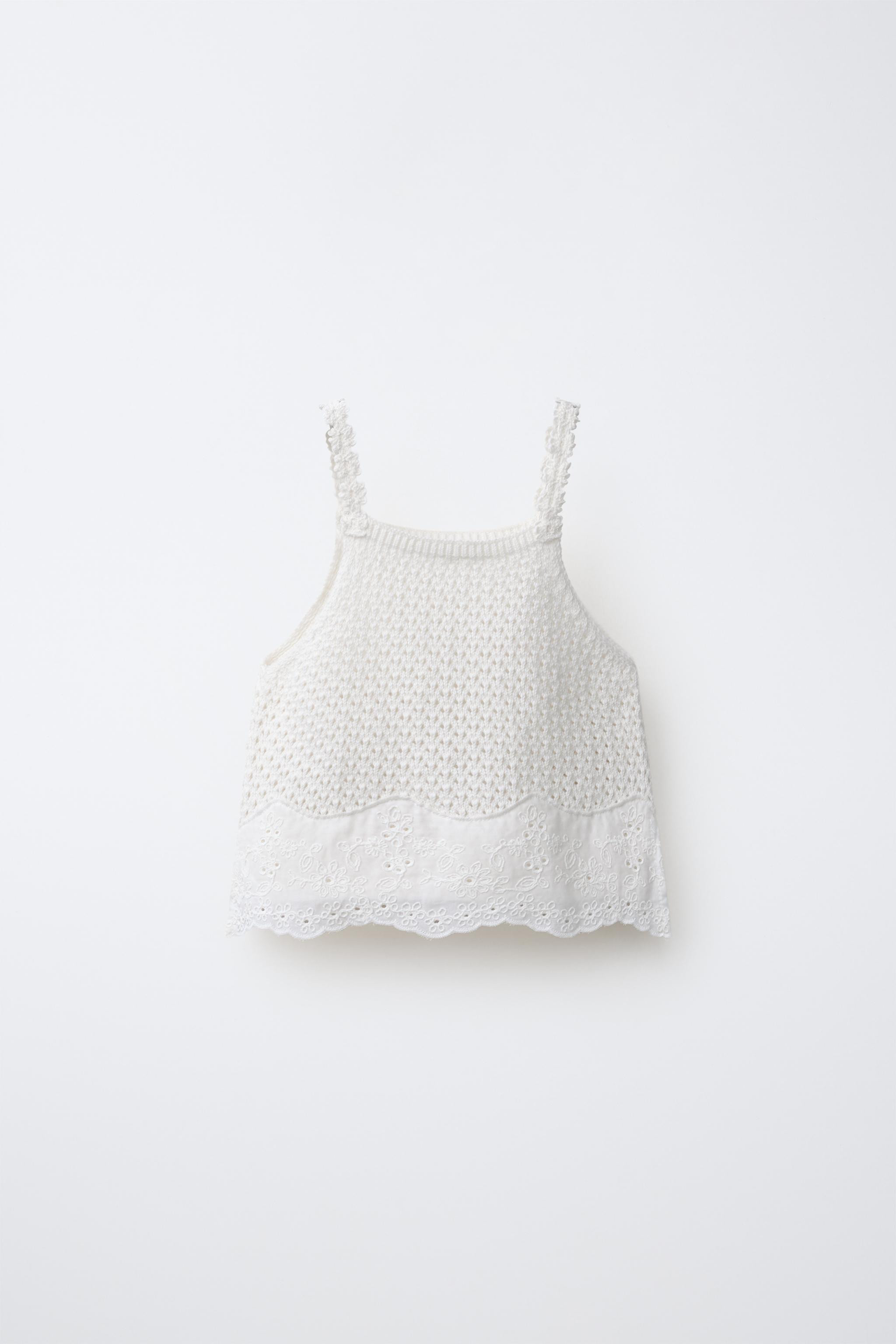 EMBROIDERED KNIT TOP | Zara US