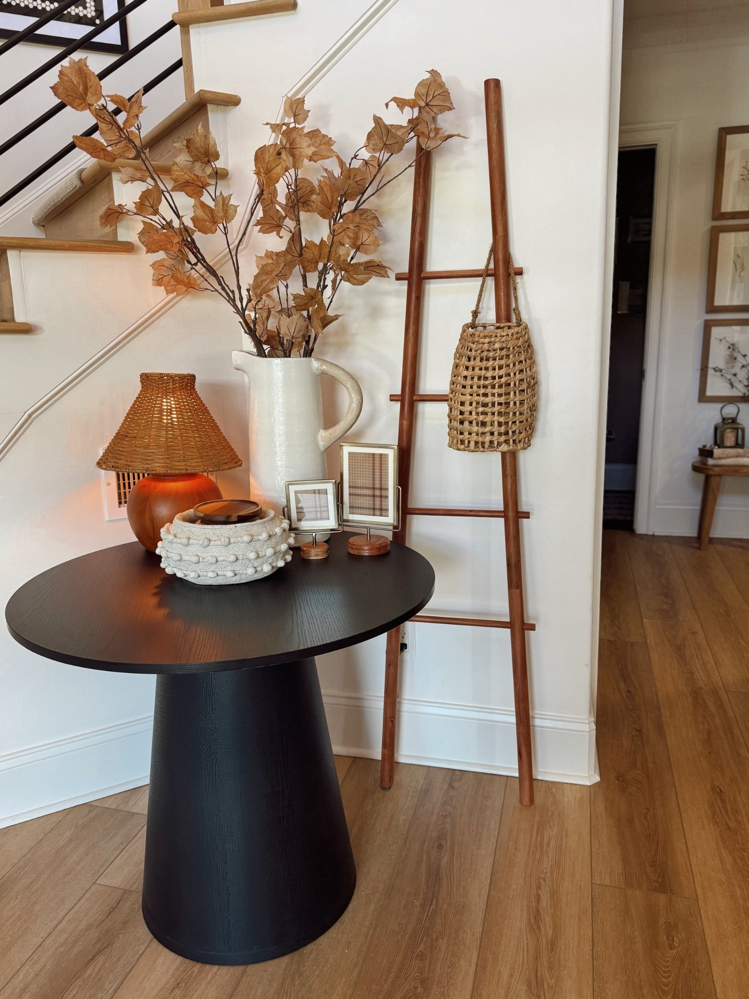 Fall entry way table deets currently 🍂🕯️😌 candle holder is old from Anthro! I have 2 of these tall leaf stems from Pottery Barn in here & they’re worth every penny as they look super realistic! They’re also on sale 🤌🏼

Home decor / fall / Amazon / Target / cozy vibes / fall decor inspo / entryway / wayfair table / Holley Gabrielle 

#LTKSaleAlert #LTKHome #LTKSeasonal