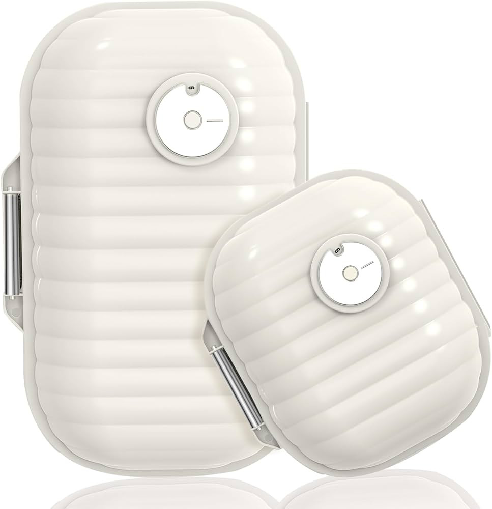 Amazon.com: Travel Pill Organizer, 2 Pack Portable Pill Box 7 Day Small Pill Case Moisture Proof ... | Amazon (US)