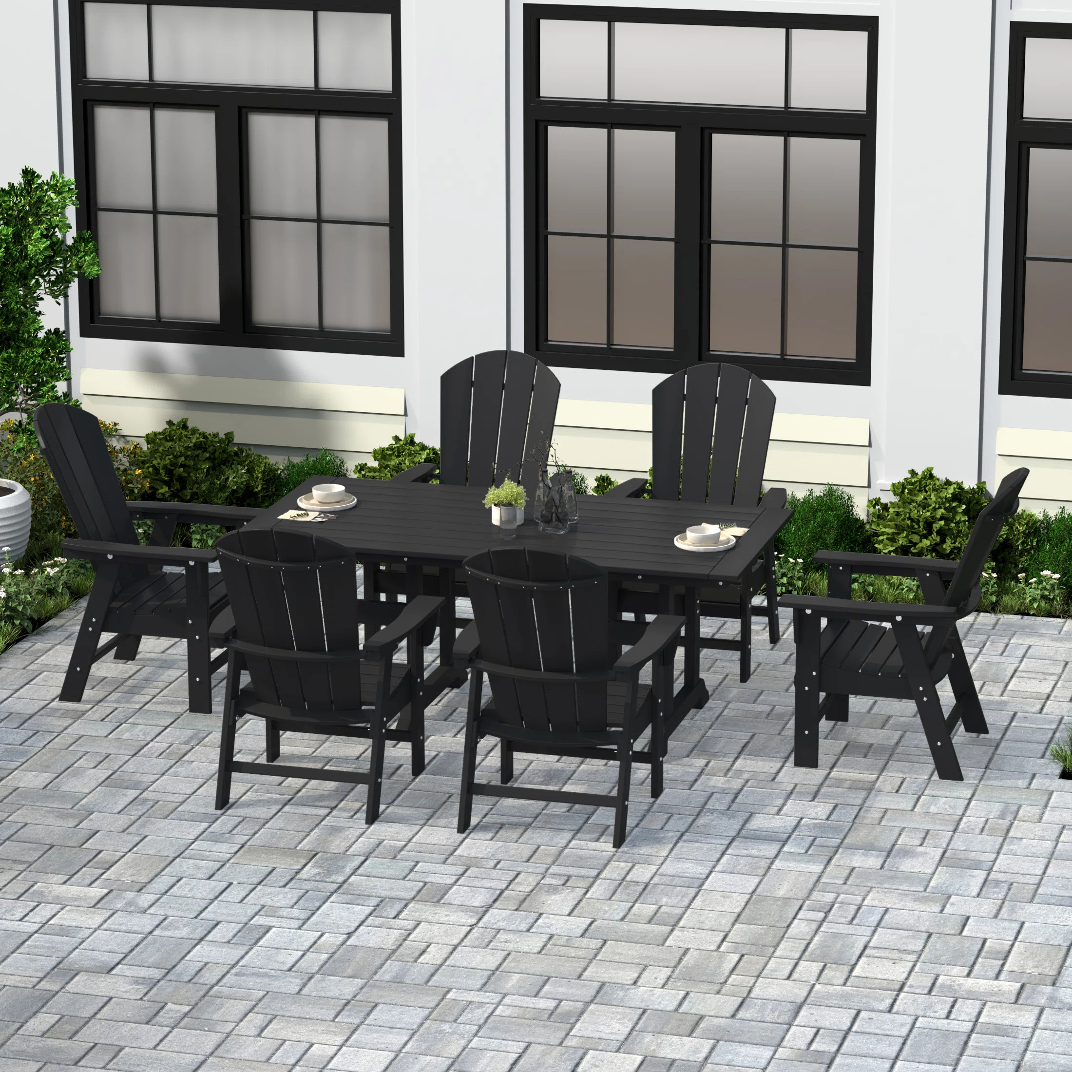 Laguna 6 - Person Patio Dining Set with Rectangular Table | Wayfair North America