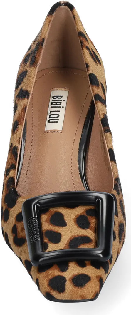 Poznan Genuine Calf Hair Buckle Pump (Women) | Nordstrom