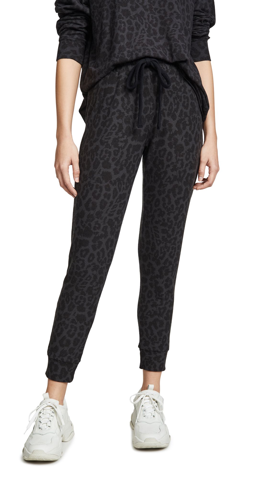 LNA Brushed Leopard Sweatpants | Shopbop