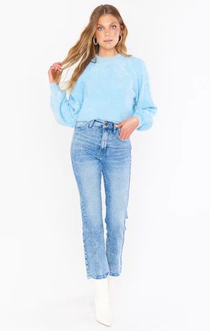 Vienna Sweater ~ Frosty Blue Knit | Show Me Your Mumu