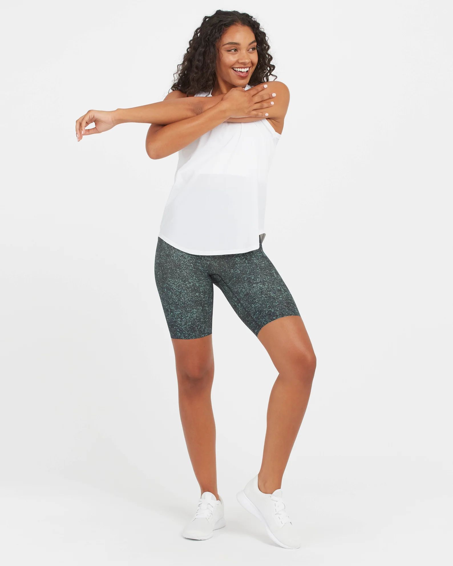 Booty Boost® Active 8” Speckled Bike Short | Spanx