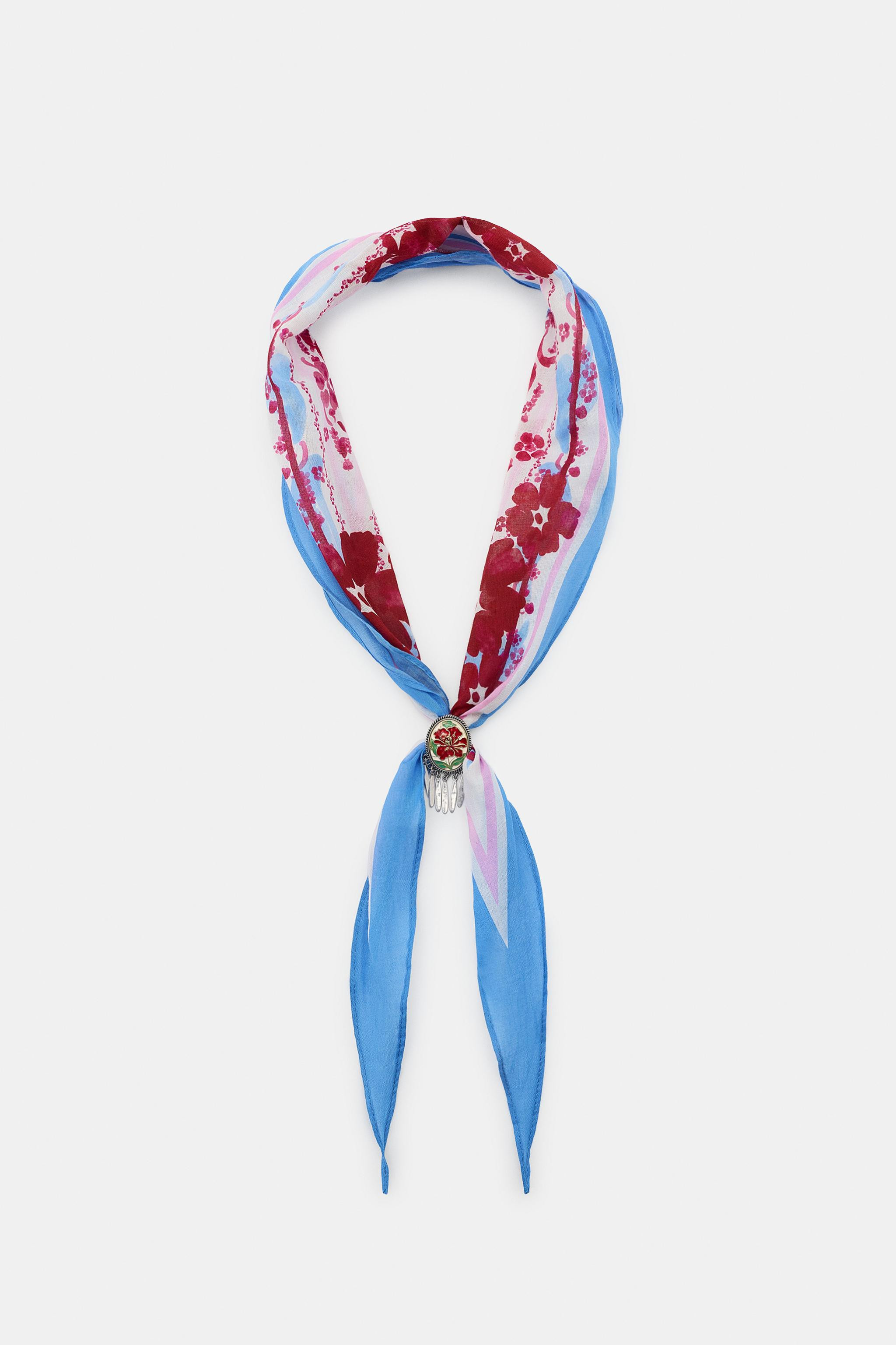 PRINTED BANDANA SCARF | Zara US