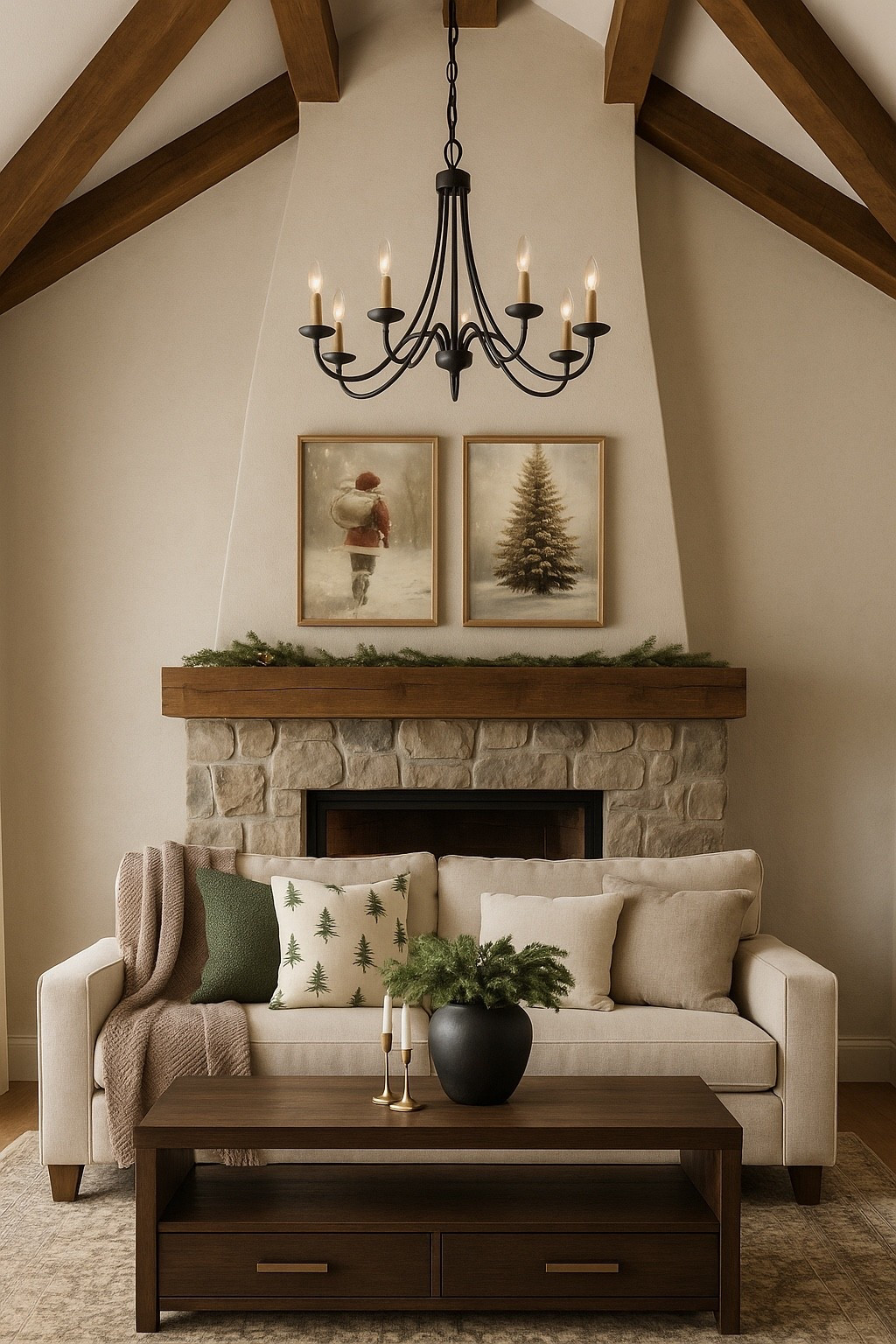 Cozy Neutral Christmas Living Room

Follow @farmtotablecreations for more curated seasonal looks ✨

Bring a warm and inviting holiday feel to your living room with this cozy neutral collection. The layered rug, modern chandelier, and sleek coffee table add the perfect foundation, while festive pillows, artwork, and greenery give it that subtle Christmas touch. Create a high-end look without the high price tag and enjoy a timeless style that carries you through the season.

#amazonhome #wayfairhome #neutralchristmas #holidaydecor #livingroomfurniture #livingroomdecor #amazonfinds #wayfairfinds #homedecor

#LTKFindsUnder50 #LTKHome #LTKSaleAlert