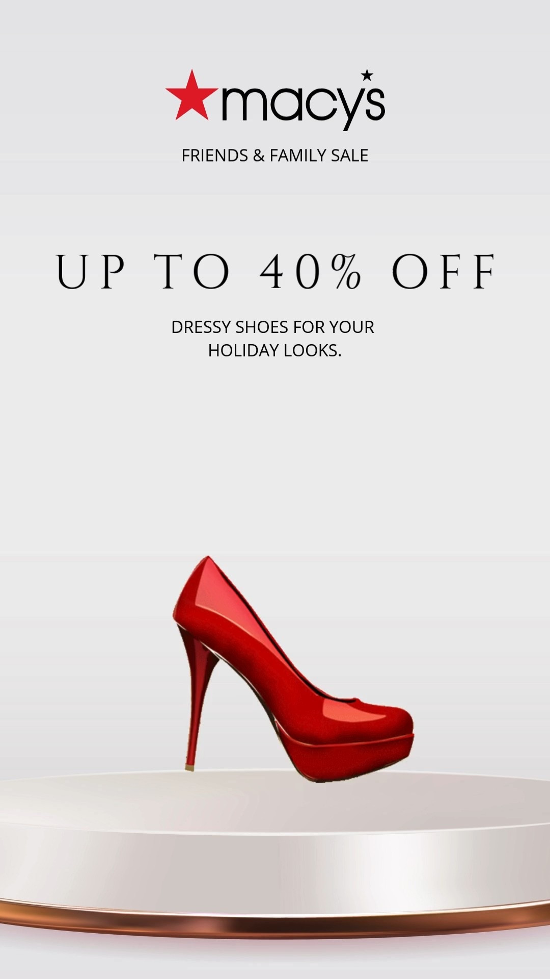 Dressy sandals, pumps and mules to elevate any look for the holidays. Macys Friends & Family Sale has shoes up to 40% off.  

#LTKShoes

#LTKFindsUnder100 #LTKSaleAlert #LTKHoliday