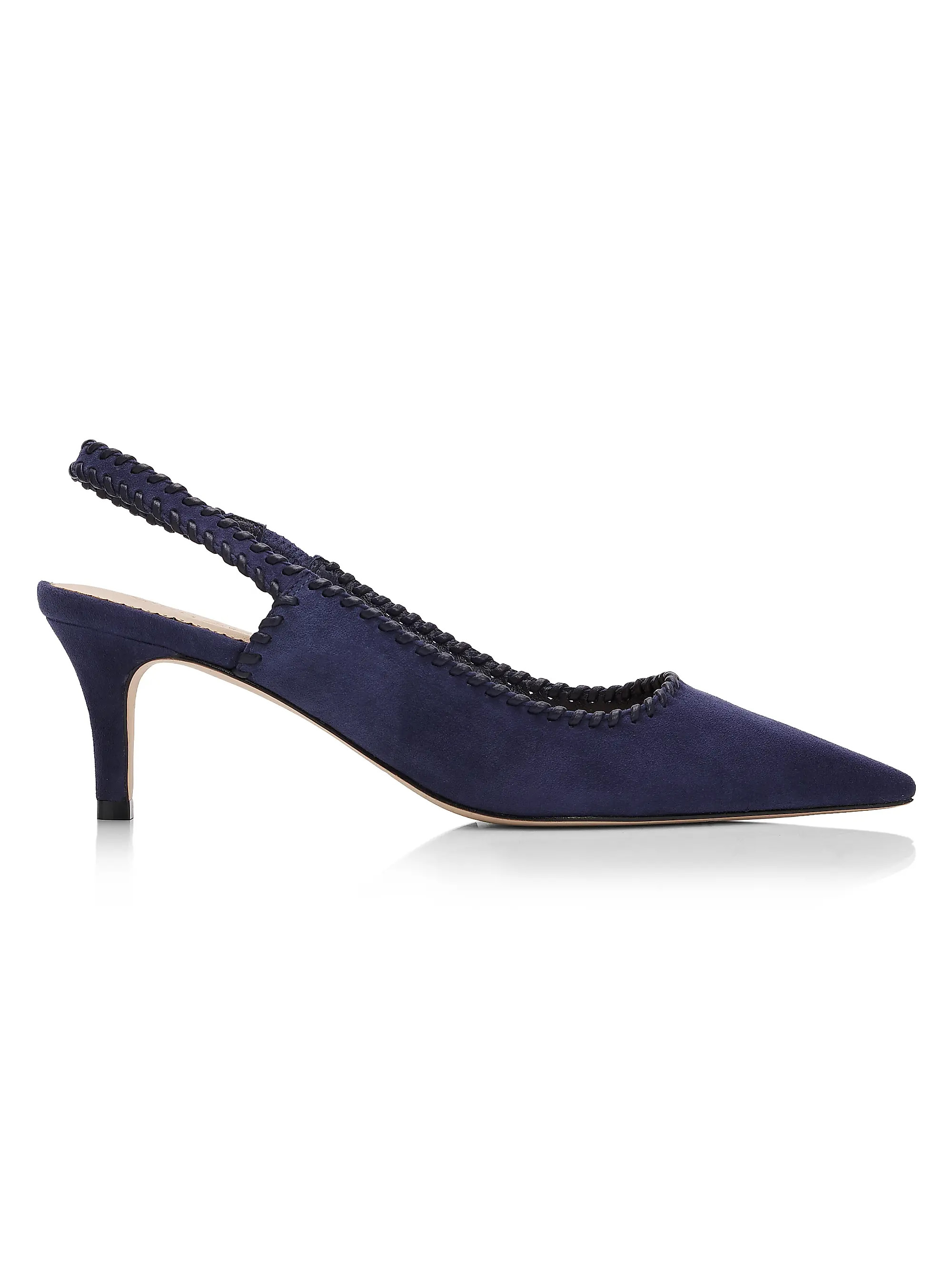 Sylvie 65MM Suede Slingback Pumps | Saks Fifth Avenue