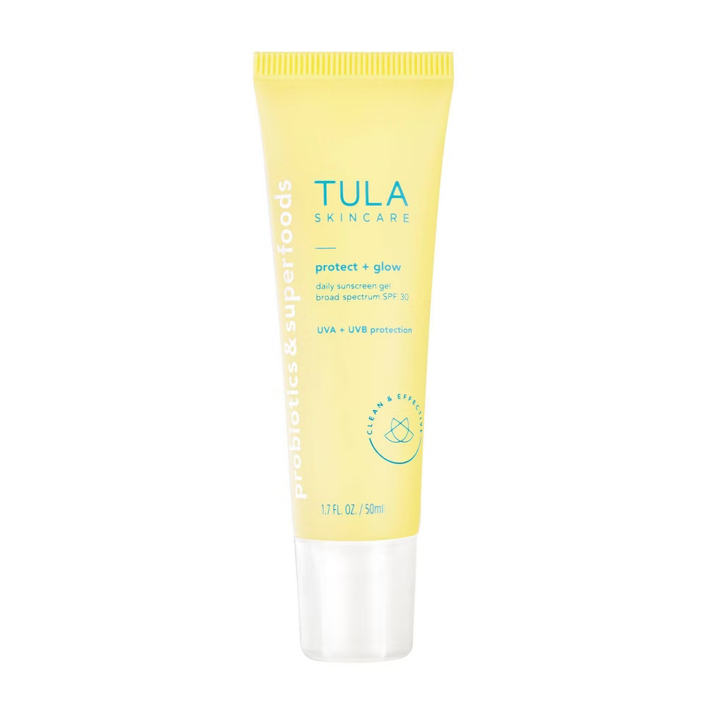 TULA Skincare Protect + Glow Daily Sunscreen Gel Broad Spectrum SPF 30 - 1.7 fl oz - Ulta Beauty | Target