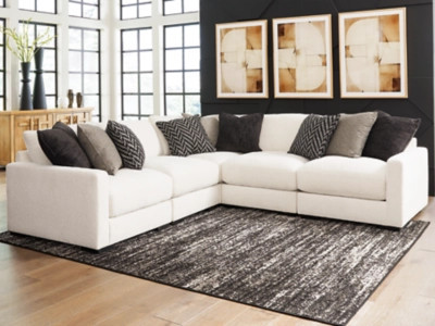 Elissa Court 5-Piece Next-Gen Nuvella™ Performance Fabric Modular Sectional, Vanilla | Ashley Homestore