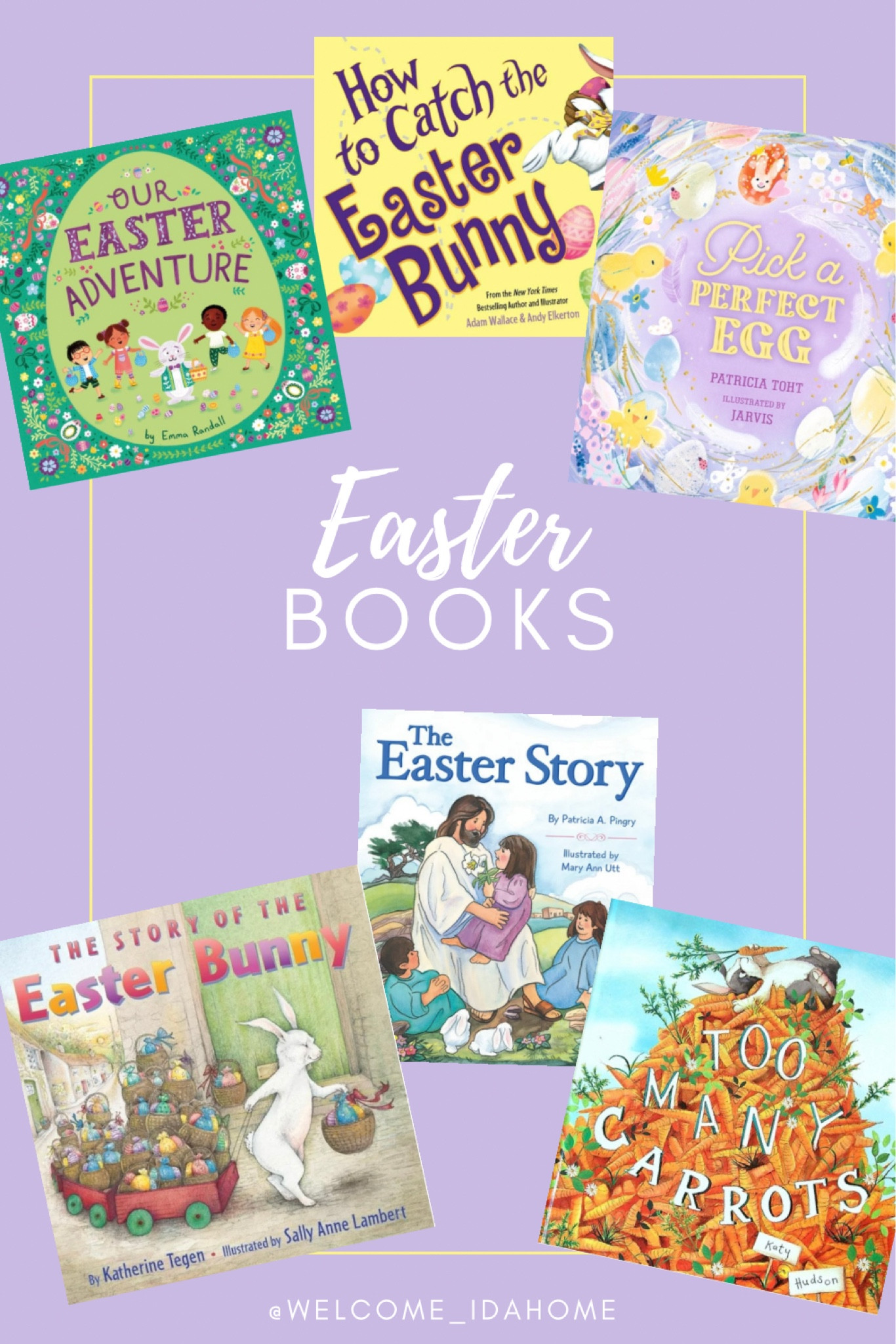 Easter basket children’s picture book ideas. Bunnies, carrots, eggs, and Christ  

#LTKkids #LTKSeasonal #LTKGiftGuide