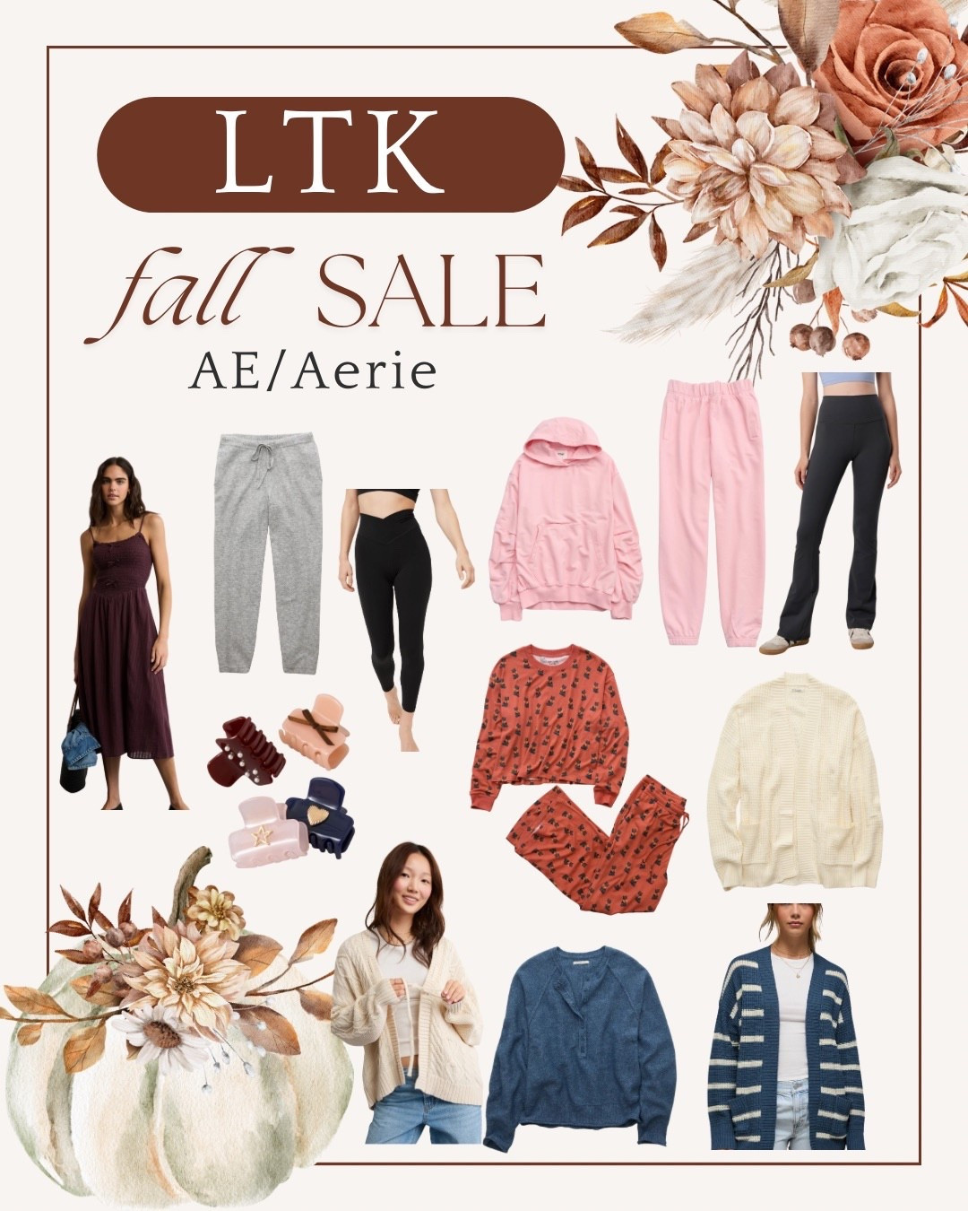 🚨Two days left to shop the LTK Fall Sale!🚨 I’ve highlighted a few of my favorite things from American Eagle/Aerie. I love this brand for their cozy cardigans and comfy loungewear! What are your favorites?? 
P.S. Remember, these discounts are exclusive to the LTK app, so shop at the link below or comment and I’ll DM the link directly to your inbox!

#LTKFindsUnder50 #LTKSaleAlert #LTKFallSale