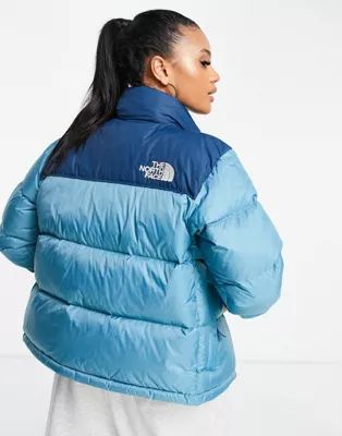 The North Face 1996 Retro Nuptse jacket in blue | ASOS (Global)