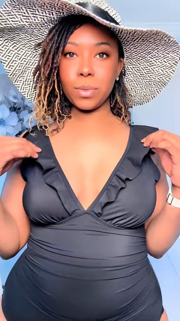 Tummy control swimsuit slaying poolside! This black plus-size swimsuit features advanced tummy control panels for a smooth, slimming silhouette that hides flaws and boosts confidence. Made from high-quality, stretchy, quick-drying fabric with ruching on the torso, it offers curve-hugging support, removable straps for versatility, and full coverage—ideal for beach days or pool lounging. Snatched waist, curve-hugging fit—confidence boost unlocked. Tap to shop! #LTKswimwear #LTKunder50  #TummyControl 

#LTKSwim #LTKPlusSize #LTKSpringSale