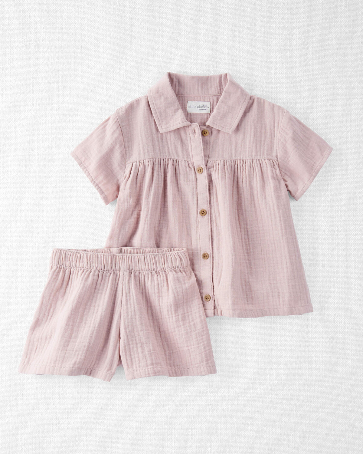 Toddler 2-Piece Organic Cotton Gauze Set | Carter's