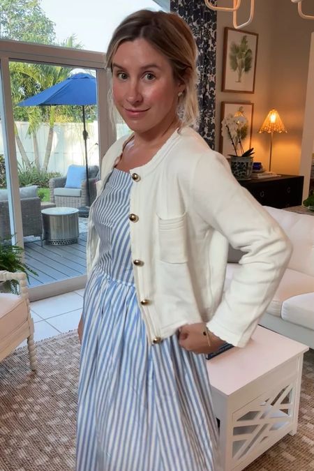My summer uniform! Love this dress and lady jacket combo. Excited to partner with Walmart to share my picks from their new summer arrivals! #walmartpartner The quality is amazing and tends to go quickly! Comment “summer” for a DM with the links! I share all my sizing details on my LTK. @walmartfashion #walmartfashion

#LTKMidsize #LTKFindsUnder50 #LTKFindsUnder100