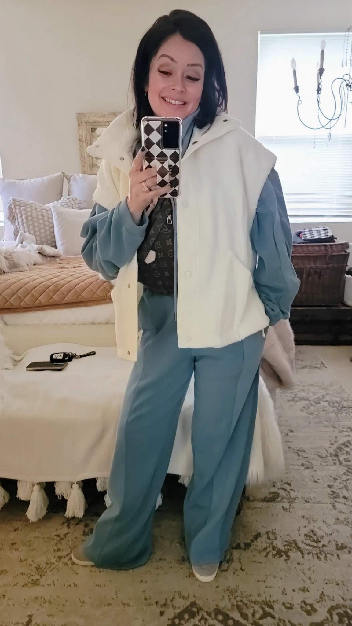 A cozy Sherpa vest is always a must 
#LTKCyberWeek

#LTKSeasonal #LTKStyleTip #LTKActive