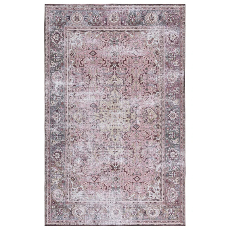 Langley Street® Gulick Oriental Area Rug in Pink/Beige & Reviews | Wayfair | Wayfair North America