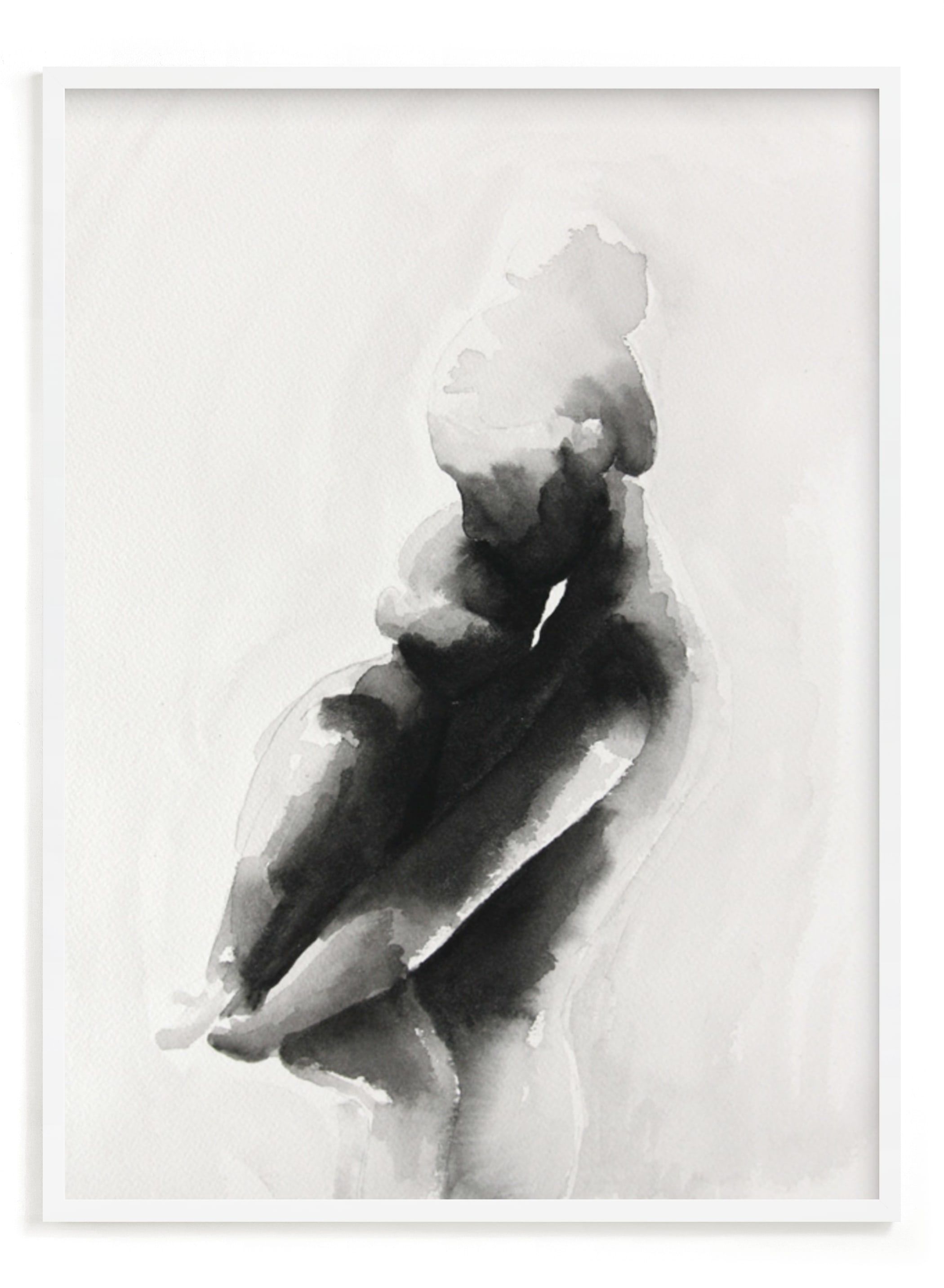 "mother embrace" - Painting Limited Edition Art Print by Kate Ahn. | Minted